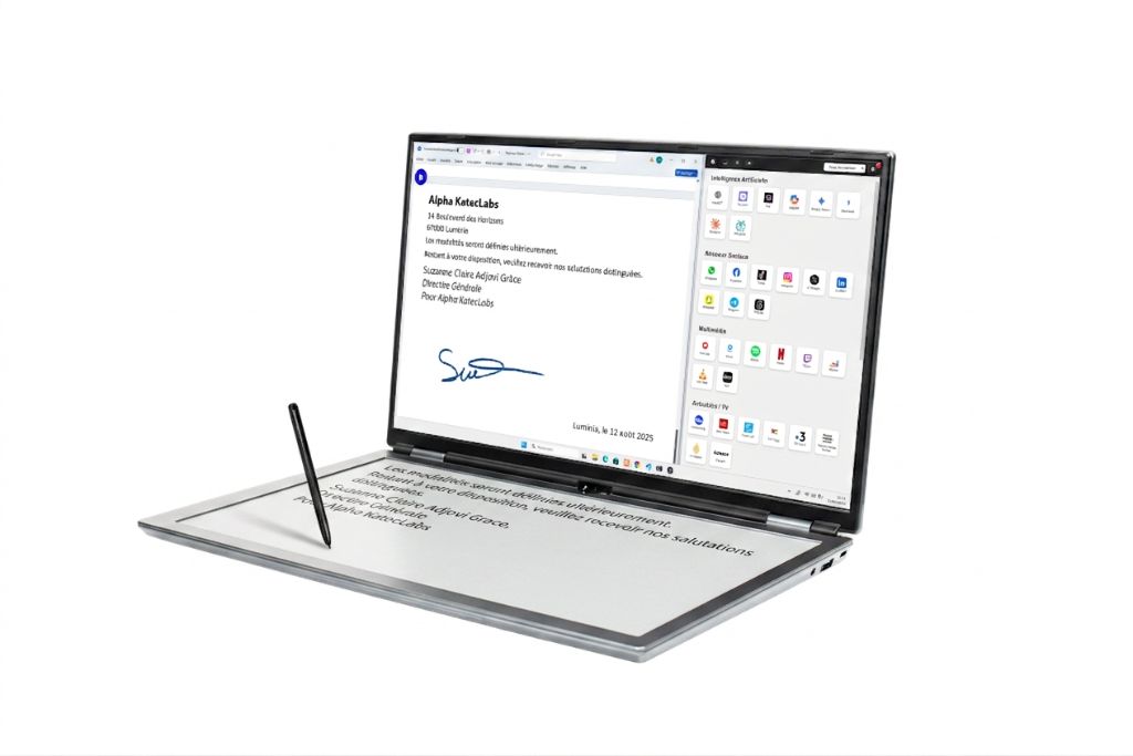 ZEP-X PC·1 — ordinateur portable ZEP-X signature, visuel produit emblématique de la gamme